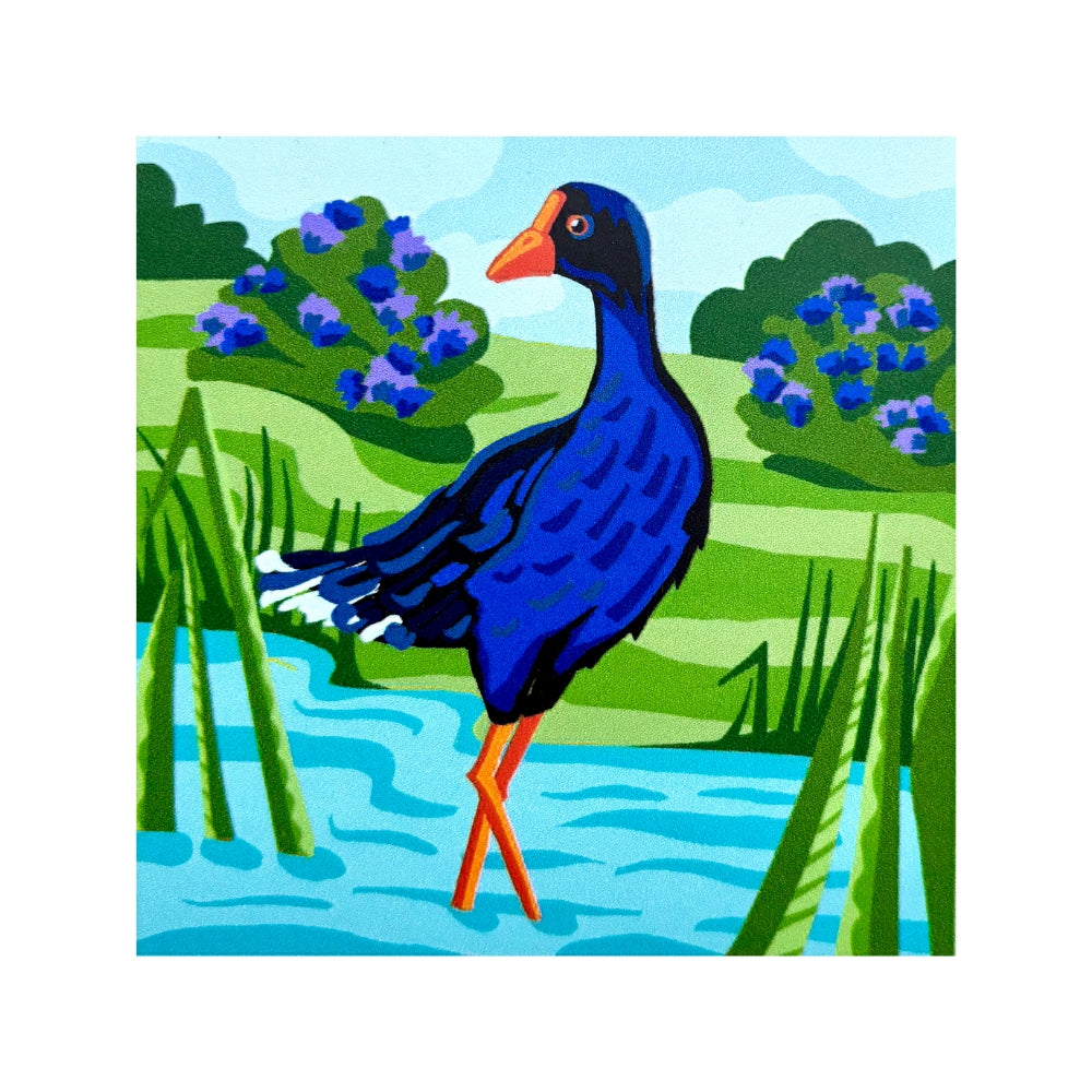 Adventure Collections Paint By Numbers Kit - Pukeko
