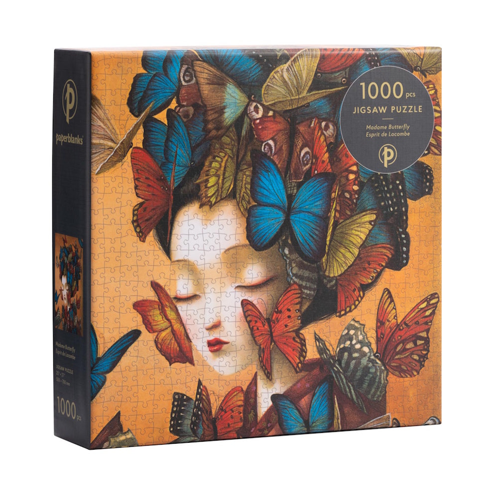Paperblanks 1000 Piece Puzzle - Madame Butterfly