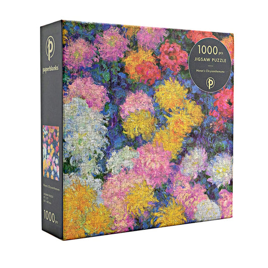Paperblanks 1000 Piece Puzzle - Monet's Chrysanthemums