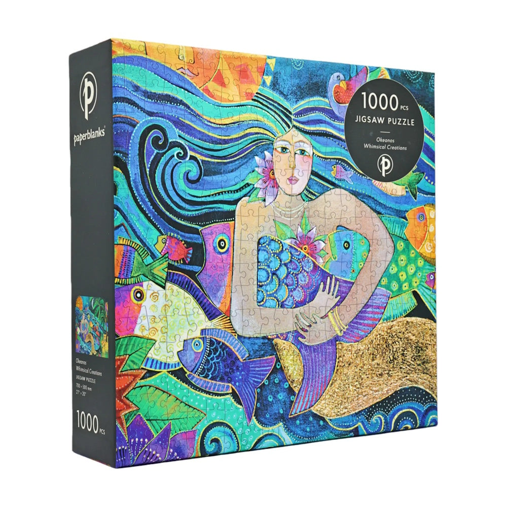 Paperblanks 1000 Piece Puzzle - Okeanos