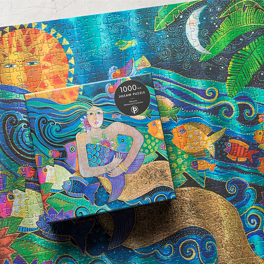 Paperblanks 1000 Piece Puzzle - Okeanos