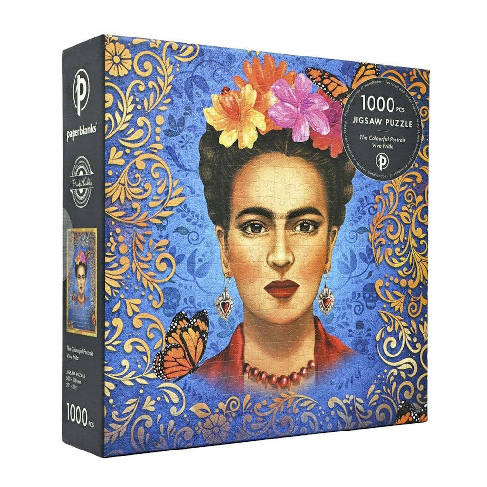 Paperblanks 1000 Piece Puzzle - The Colourful Portrait Viva Frida
