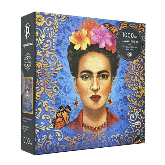 Paperblanks 1000 Piece Puzzle - The Colourful Portrait Viva Frida