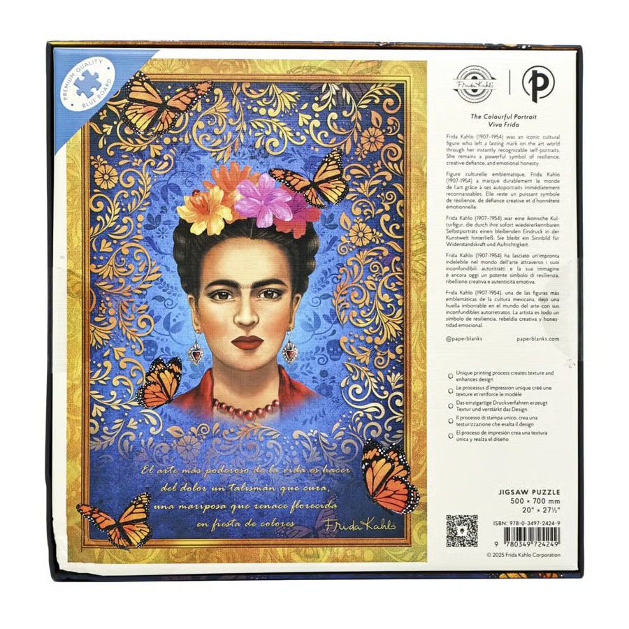 Paperblanks 1000 Piece Puzzle - The Colourful Portrait Viva Frida