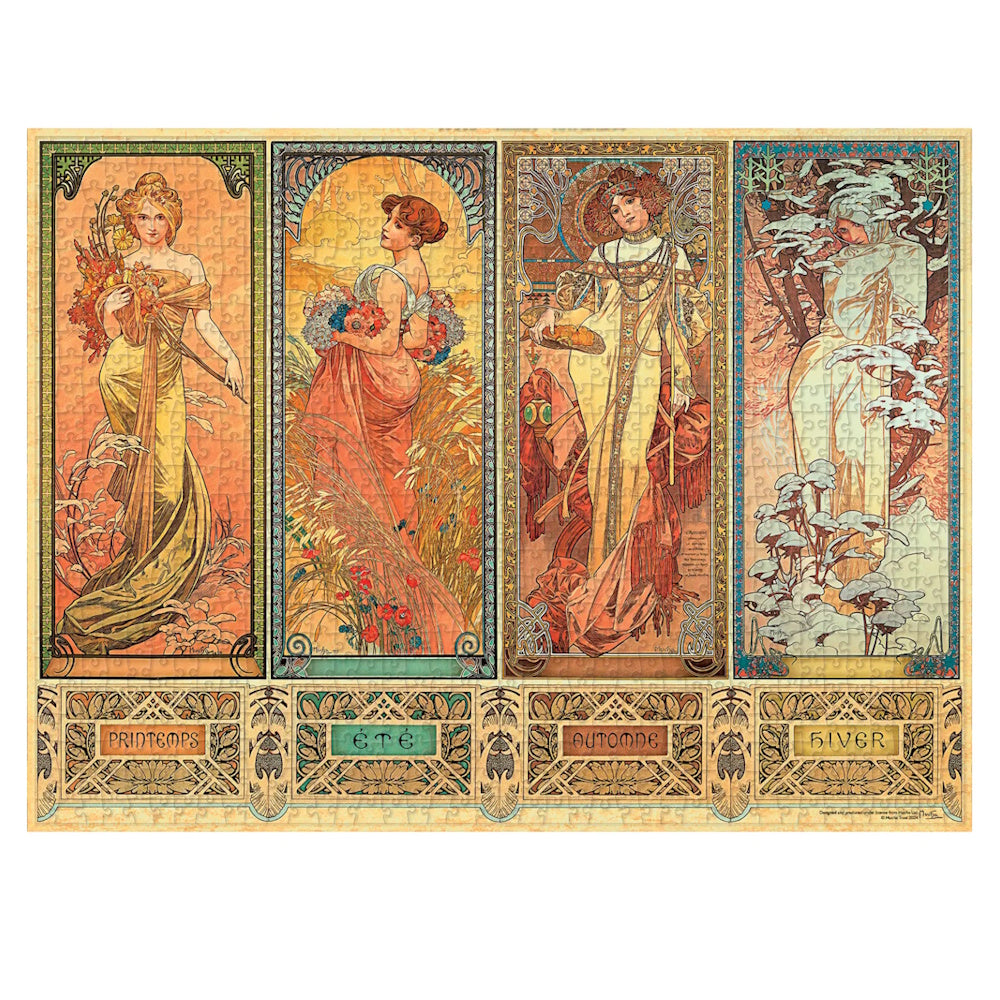 Paperblanks 1000 Piece Puzzle - The Seasons (1900)