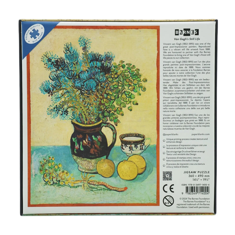 Paperblanks 500 Piece Puzzle - Van Gogh's Still Life