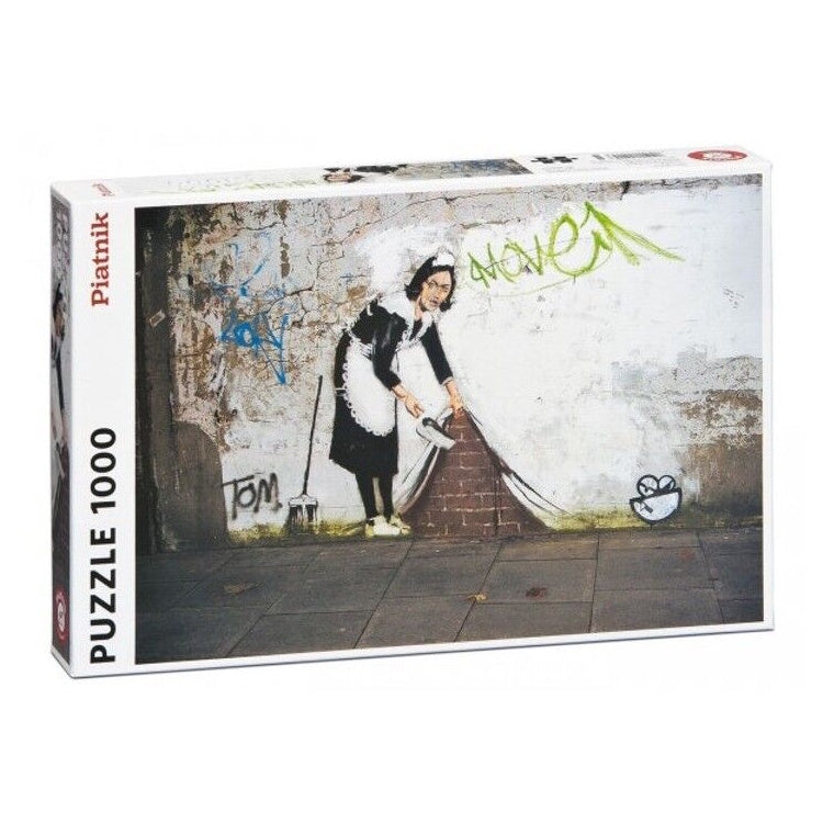 Piatnik 1000 Piece Puzzle Banksy: The Maid