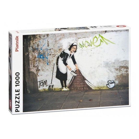 Piatnik 1000 Piece Puzzle Banksy: The Maid