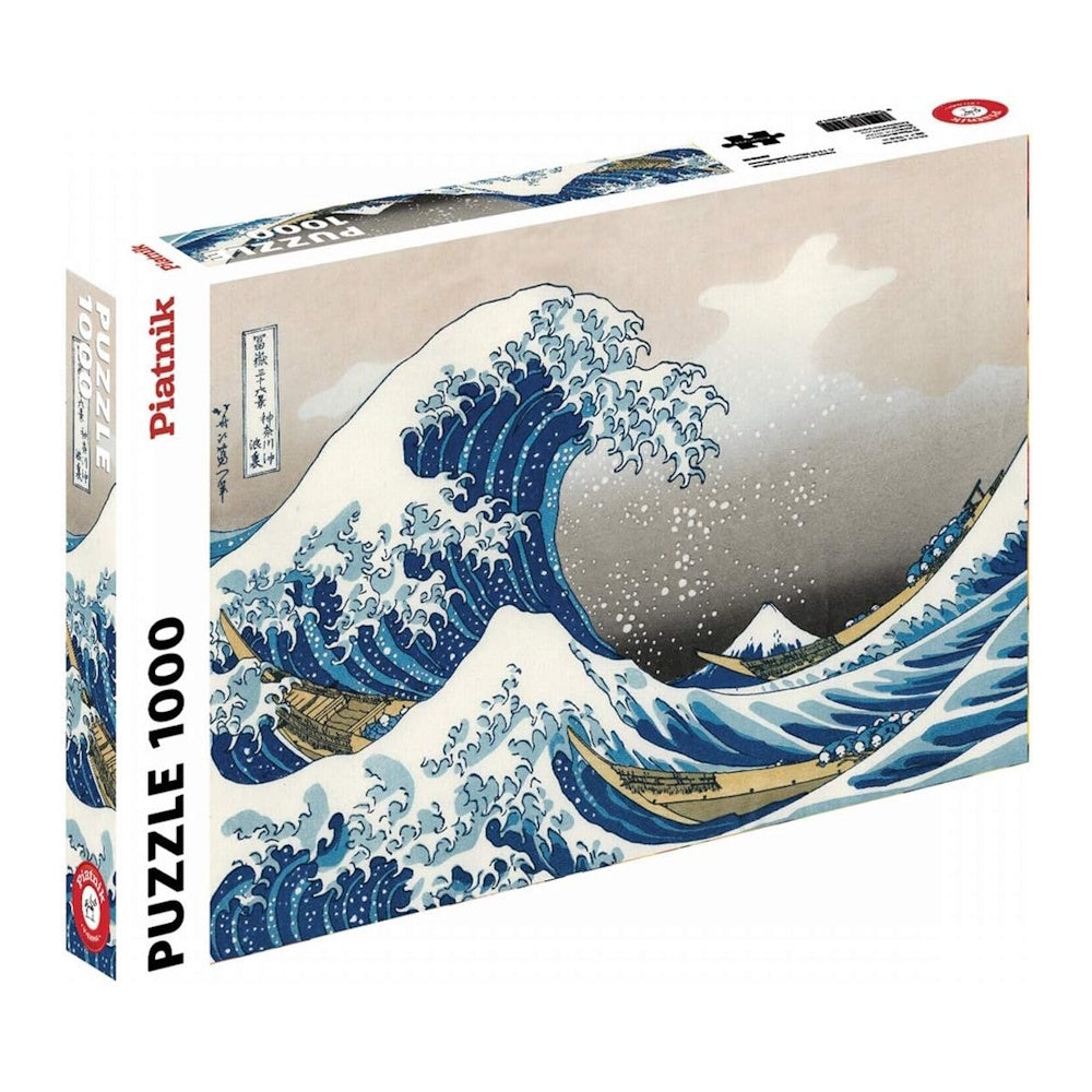 Piatnik 1000 Piece Puzzle Hokusai: The Great Wave