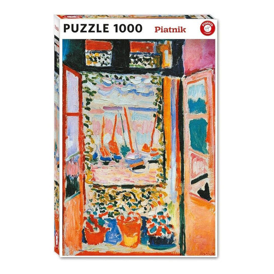 Piatnik 1000 Piece Puzzle Matisse: Open Window Collioure