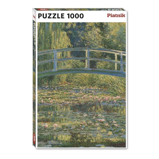 Piatnik 1000 Piece Puzzle Monet: Waterlily Pond