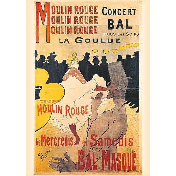 Piatnik 1000 Piece Puzzle Toulouse-Lautrec: Moulin Rouge