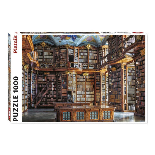 Piatnik 1000 Piece Puzzle St. Florian Monastery Library