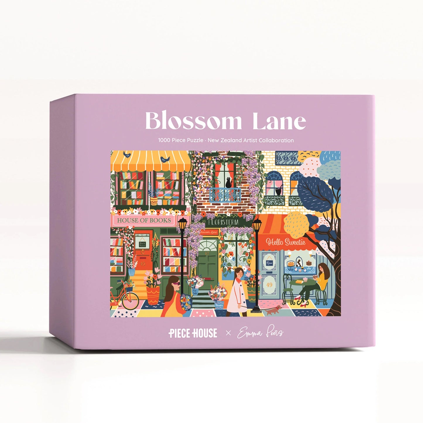 PieceHouse 1000 Piece Puzzle - Blossom Lane