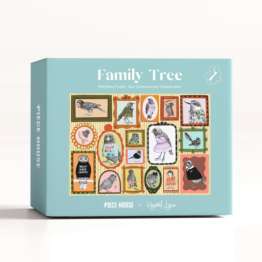 PieceHouse 1000 Piece Puzzle - Family Tree