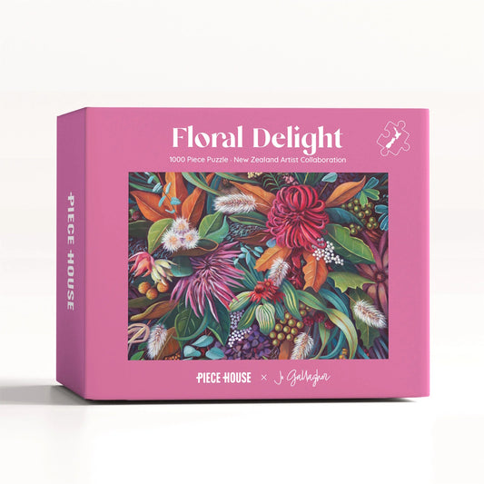PieceHouse 1000 Piece Puzzle - Floral Delight