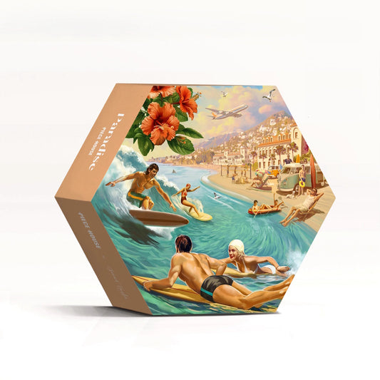 PieceHouse 500 Piece Hexagon Puzzle - Paradise
