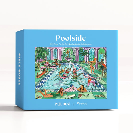 PieceHouse 1000 Piece Puzzle - Poolside