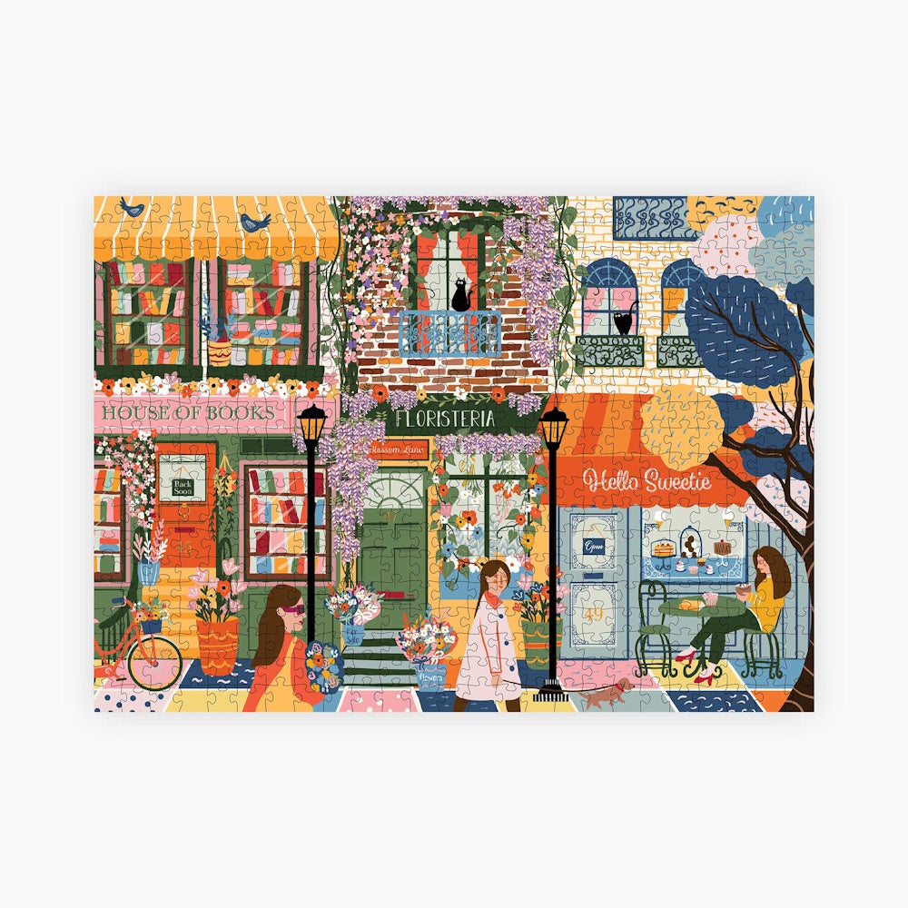 PieceHouse 500 Piece Puzzle - Blossom Lane