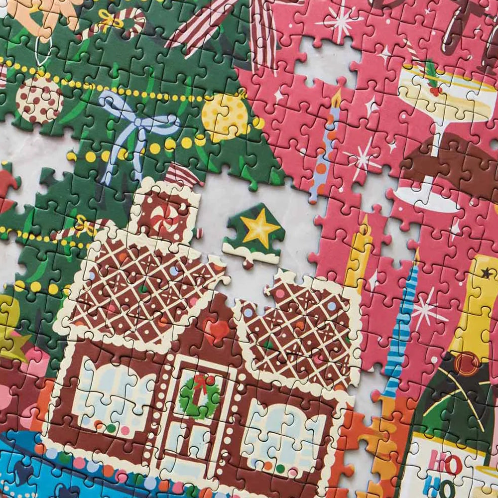 PieceHouse 500 Piece Hexagon Puzzle - Jolly Good