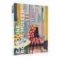 Pomegranate 1000 Piece Puzzle - Caroline Bonne Müller: Black Cat in New York Window