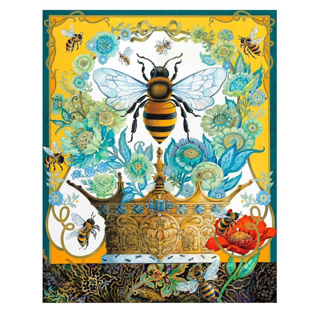 Pomegranate 1000 Piece Puzzle - David Galchutt: Nature's Crowning Glory