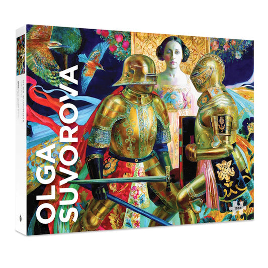 Pomegranate 1000 Piece Jigsaw Puzzle - Olga Suvorova: The Duel