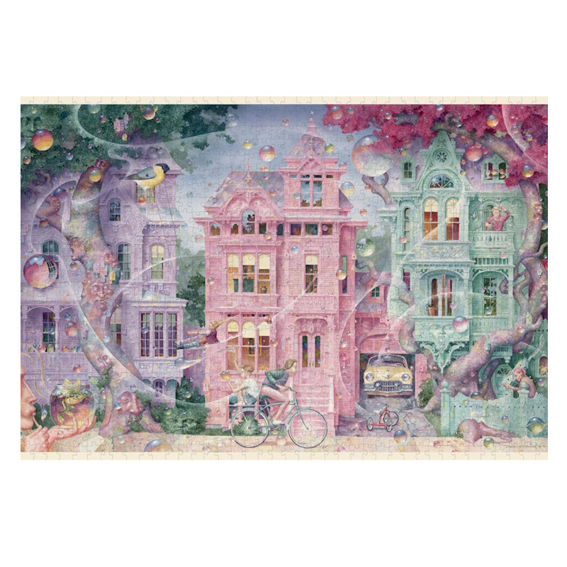 Pomegranate 1000 Piece Puzzle - Daniel Merriam: Bubble Street