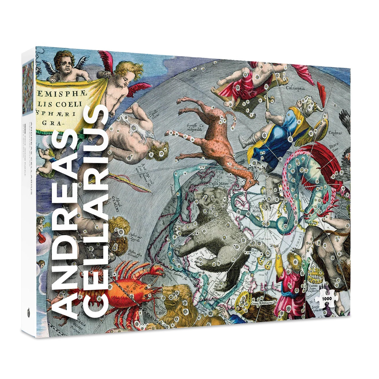 Pomegranate 1000 Piece Puzzle - Andreas Cellarius: Celestial Atlas