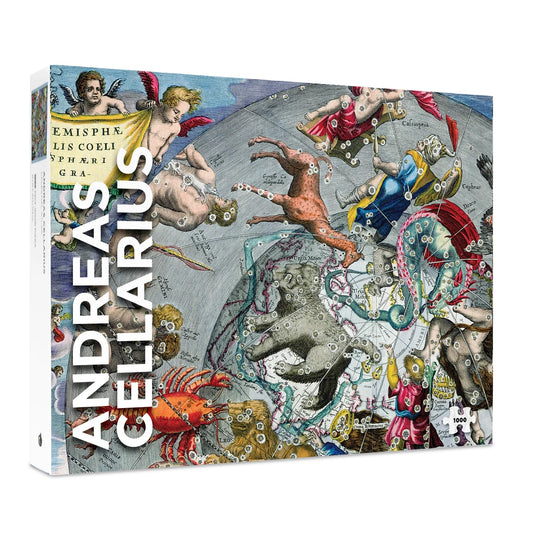 Pomegranate 1000 Piece Puzzle - Andreas Cellarius: Celestial Atlas
