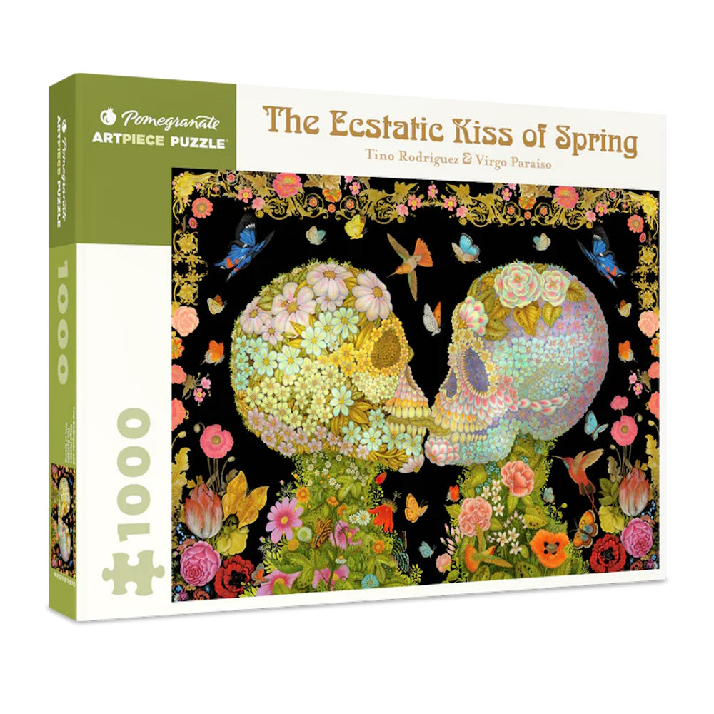 Pomegranate 1000 Piece Puzzle - Tino Rodriguez & Virgo Paraiso: The Ecstatic Kiss of Spring