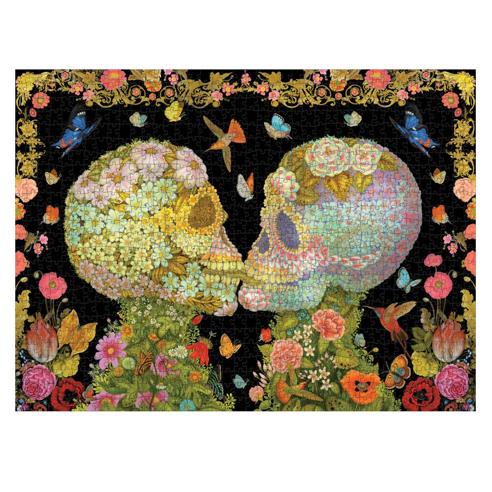 Pomegranate 1000 Piece Puzzle - Tino Rodriguez & Virgo Paraiso: The Ecstatic Kiss of Spring