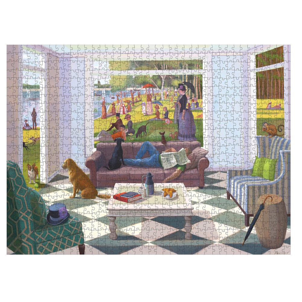 Pomegranate 1000 Piece Puzzle - Kathryn Freeman: The Sunday Paper