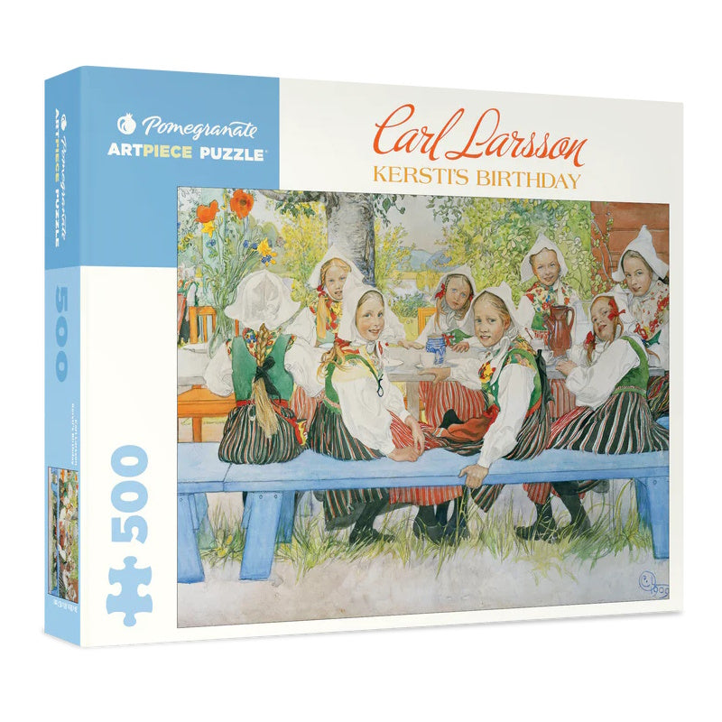 Pomegranate 500 Piece Puzzle - Carl Larsson: Kersti's Birthday