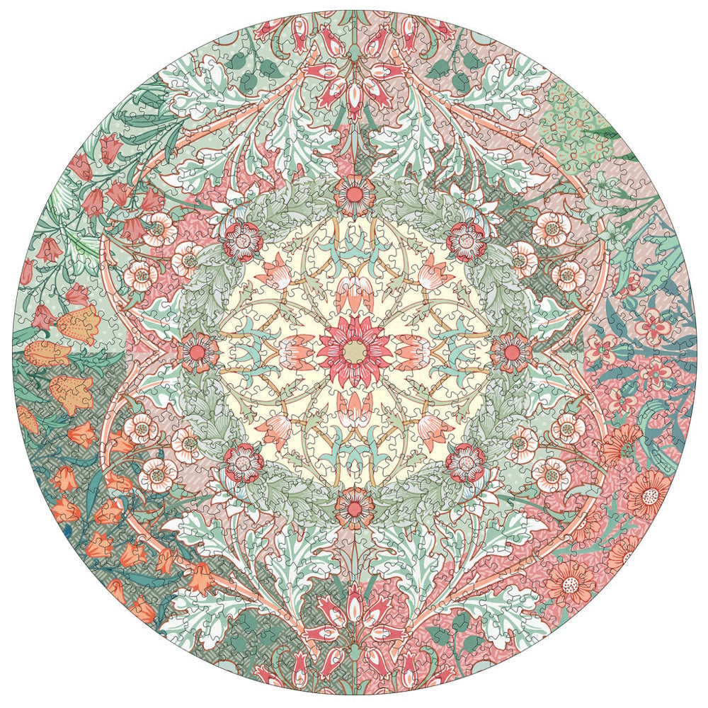 Pomegranate 500 Piece Circular Puzzle - William Morris