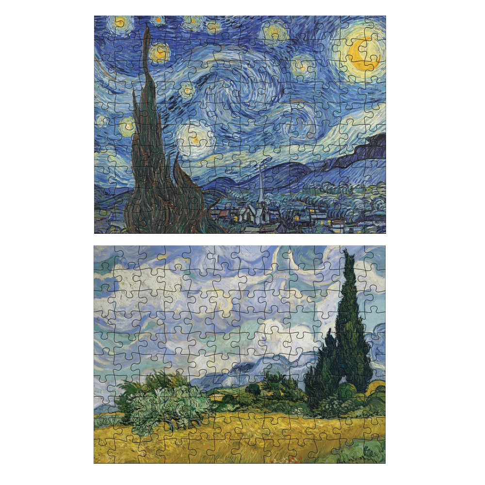 Pomegranate Van Gogh 120 Piece Double-Sided Puzzles Set