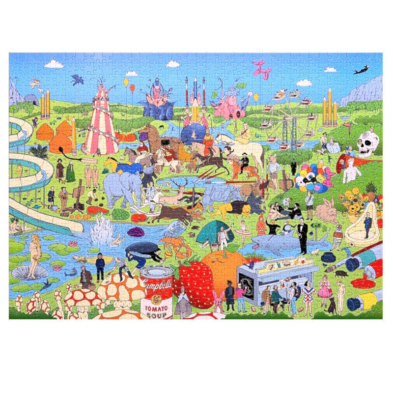 Pop Art 1000 Piece Puzzle