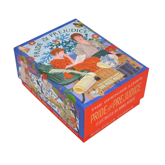 The Opening Lines 500 Piece Puzzle - Pride & Prejudice