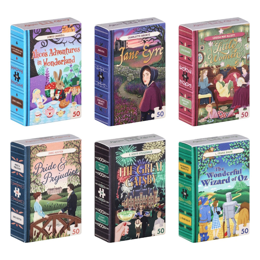 Mini Jigsaw Library 50 Piece Puzzles