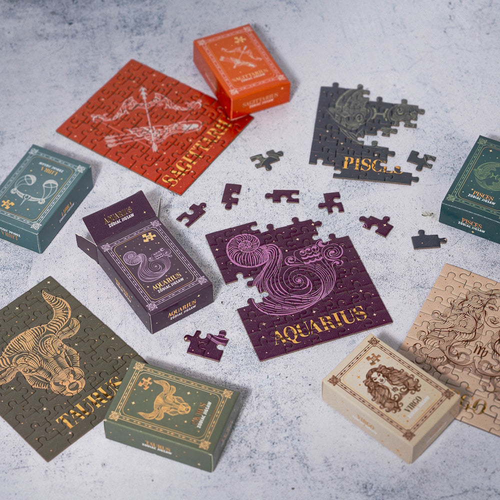 Mini Zodiac 50 Piece Puzzles