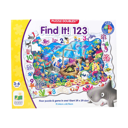 The Learning Journey Puzzle Doubles - Find It! 123