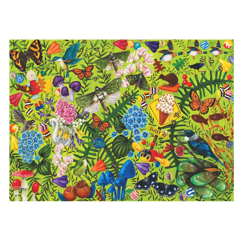 Puzzle Fix! 1000 Piece Puzzle - Backyard Treasures