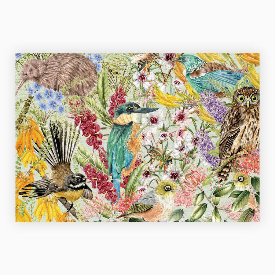 Puzzle Fix! 1000 Piece Puzzle - Birds & Blooms