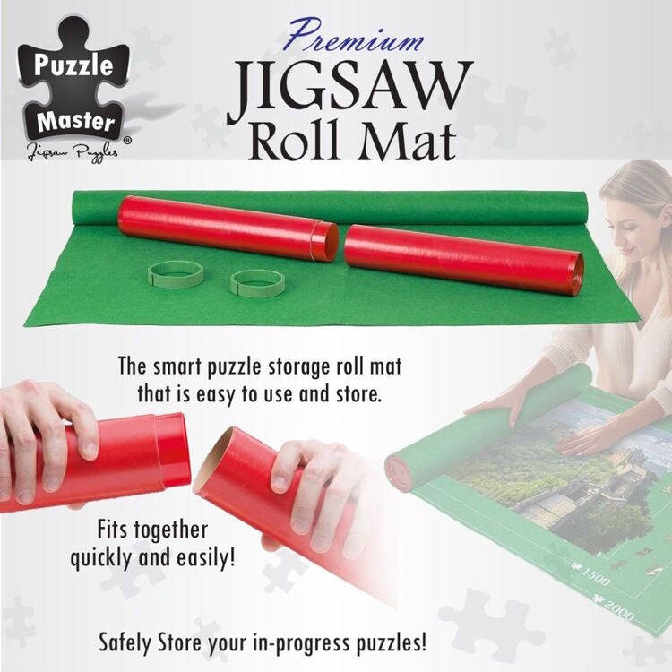 Puzzle Master Jigsaw Puzzle Roll Mat