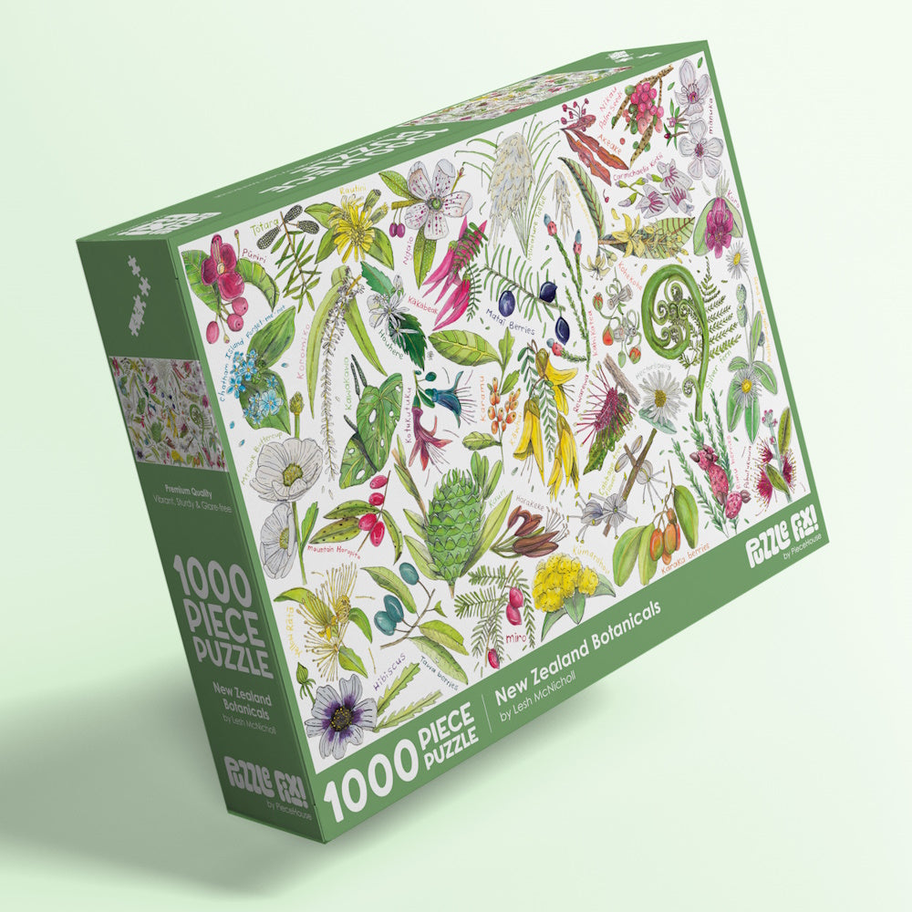 Puzzle Fix! 1000 Piece Puzzle - New Zealand Botanicals