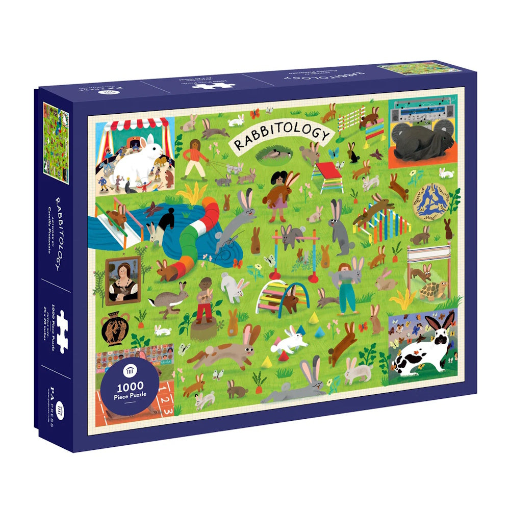 Rabbitology 1000 Piece Puzzle