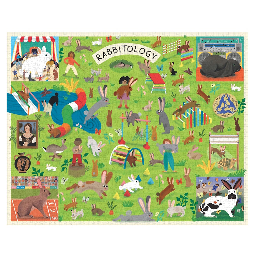 Rabbitology 1000 Piece Puzzle