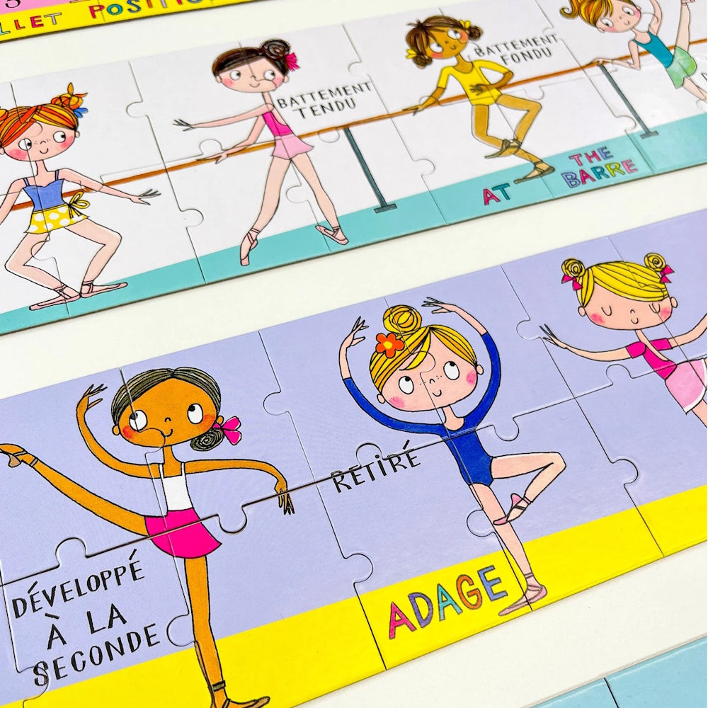 Rachel Ellen Designs - Ballet Class 80 Piece Puzzle
