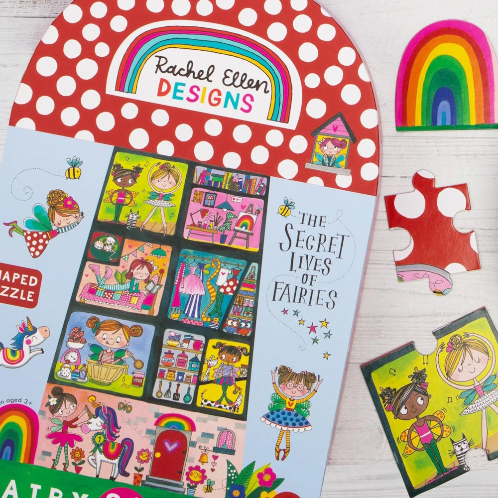 Rachel Ellen Designs - The Secret Lives of Fairies 36 Piece Puzzle