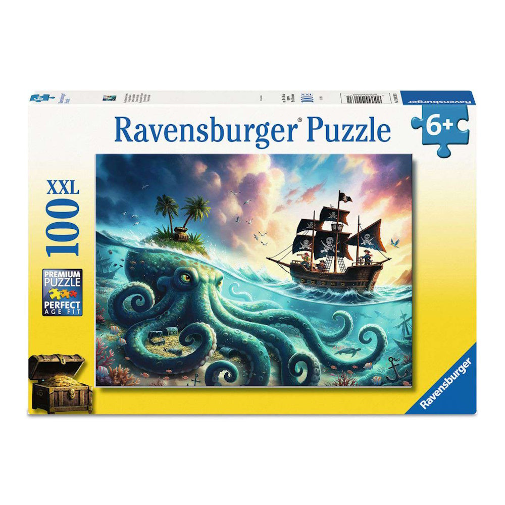 Ravensburger 100 Piece Puzzle - Octopus Treasure